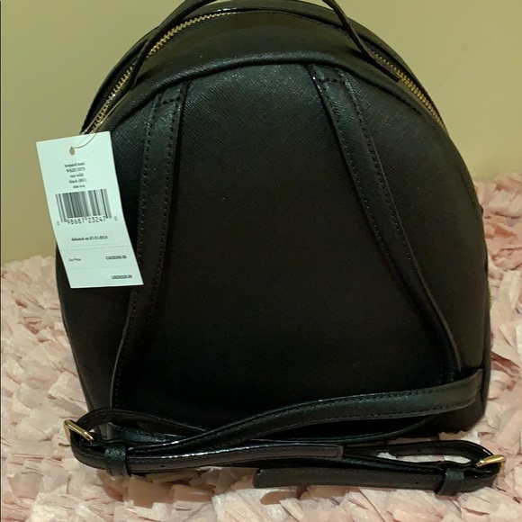 Rare Kate Spade ♠️ leopard leather backpack nwt - Picture 4 of 7